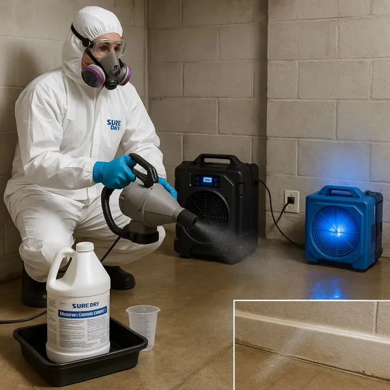 Sanitization and Odor Removal process in Southwest Ranches, FL